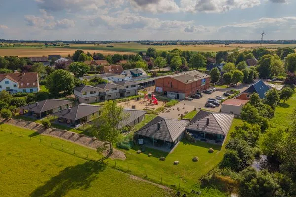 Vogelperspektive  Ferienhaus Nelke