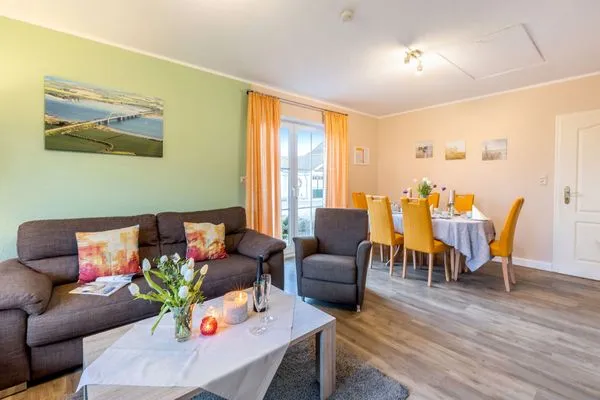 Wohnzimmer  Ferienhaus Rose