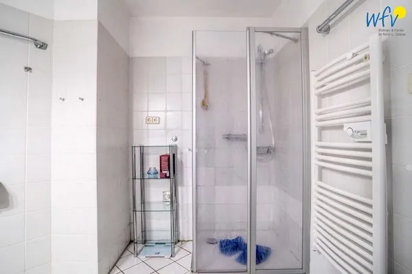 Badezimmer Haus Strandblick Ferienwohnung 3