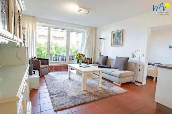 Wohnzimmer Haus Strandblick Ferienwohnung 3