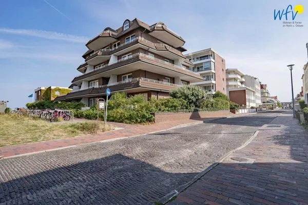 Hauptansicht Haus Strandblick Ferienwohnung 15