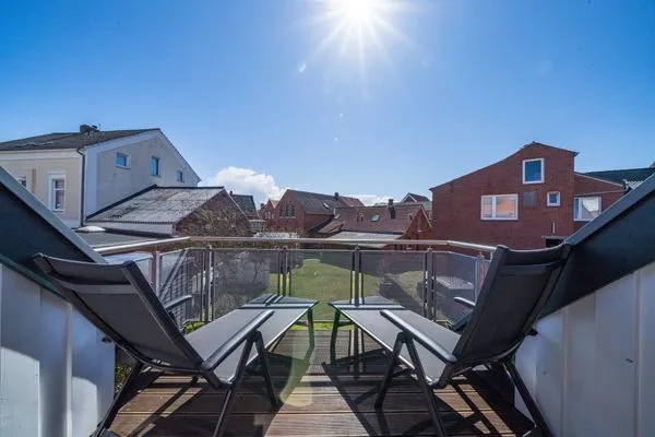 Balkon  Villa Wilhelmine - Ferienwohnung Jan