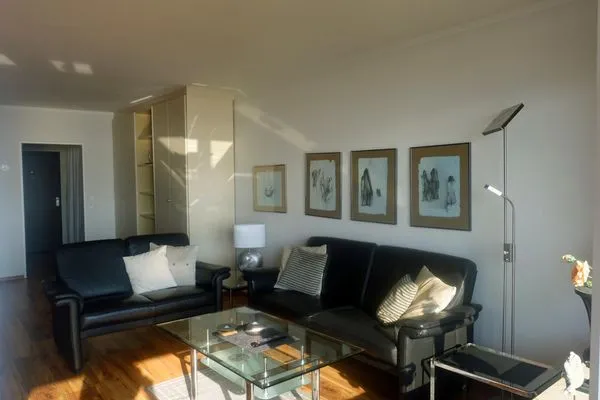 Wohnzimmer Panorama Whg 108, 8. OG