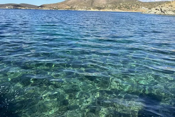 Landschftsblick vom Felsplateau  Orestis