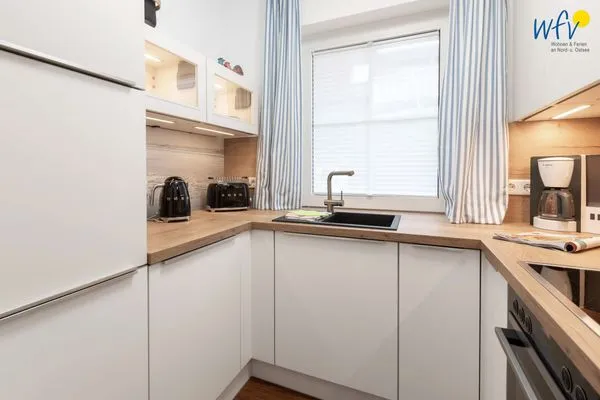 Küche / Küchenzeile Juist Zauber - Haus 3 Ferienwohnung Hildegard