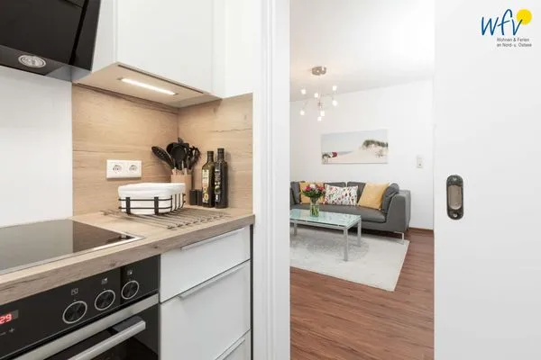 Küche / Küchenzeile Juist Zauber - Haus 3 Ferienwohnung Hildegard