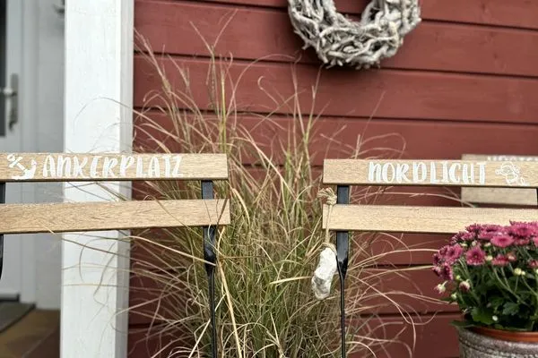 Ferienwohnung Ankerplatz No. 8 und Nordlicht in einem Haus  Ankerplatz No. 8