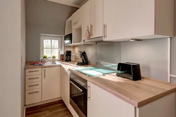 Küche / Küchenzeile  Seeschlößchen Ferienwohnung 4