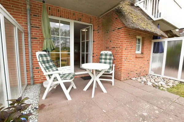 Terrasse  Seeschlößchen Ferienwohnung 5