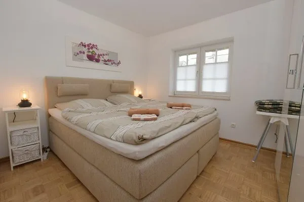 Schlafzimmer  Seeschlößchen Ferienwohnung 5