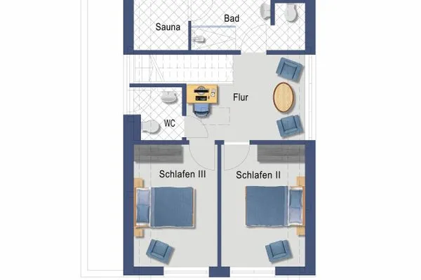 Grundriss  Fischerhus Loddin