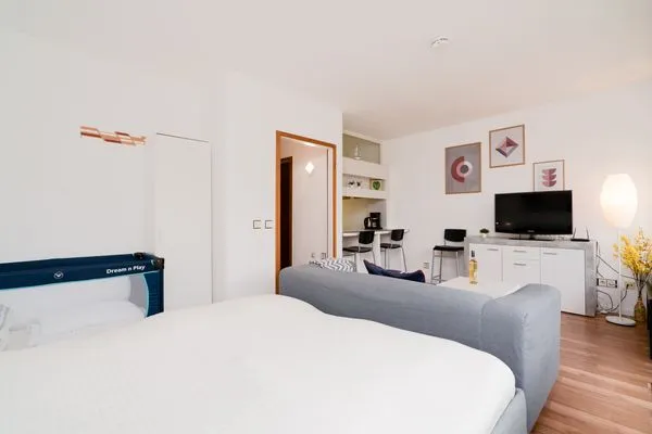 Wohnzimmer Ferienpark Sierksdorf App.614 - Strandlage