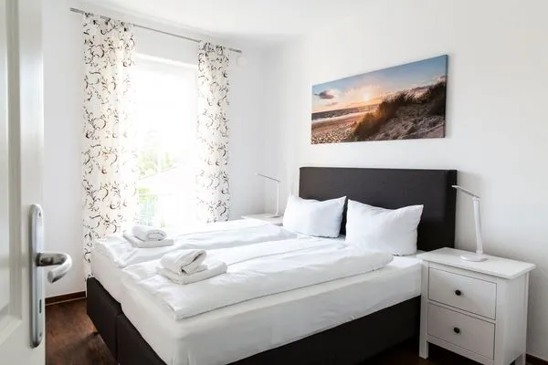 Schlafzimmer  Ferienhaus Leselust