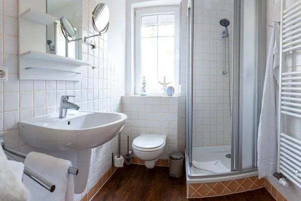 Badezimmer  Ferienhaus Leselust