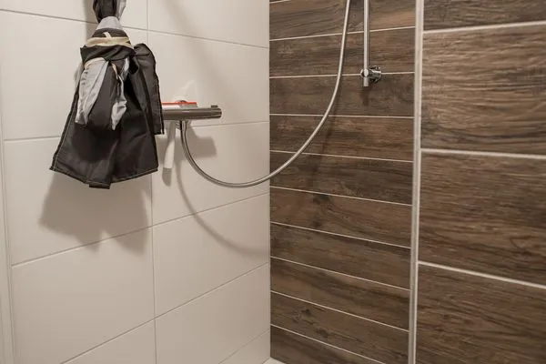 Badezimmer  Hus op de Wurth Ferienwohnung Ruheinsel