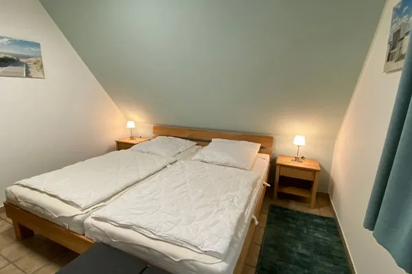 Schlafzimmer  Hus op de Wurth Ferienwohnung 17