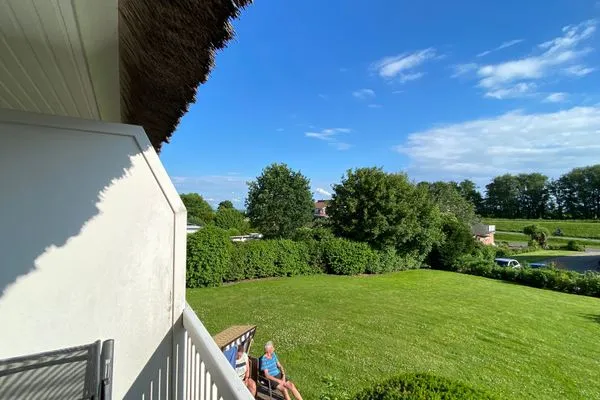 Balkon  Hus op de Wurth Ferienwohnung 17