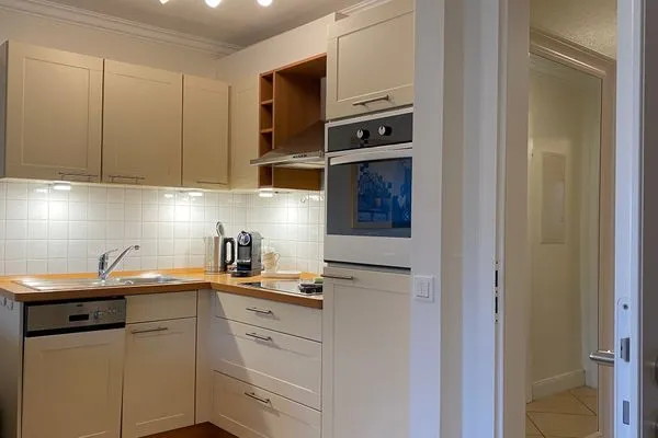 Küche / Küchenzeile  Hus op de Wurth Ferienwohnung 4