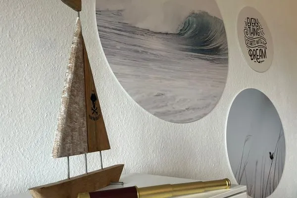 Dekoratives Detail  Bodensee Strandläufer Quartier