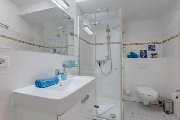 Badezimmer  Residenz am Balmer See, Whg. 22