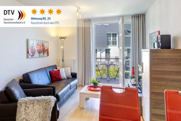 Wohnzimmer  Residenz am Balmer See, Whg. 23