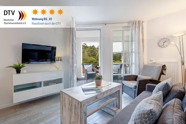 Wohnzimmer  Residenz am Balmer See, Whg. 22