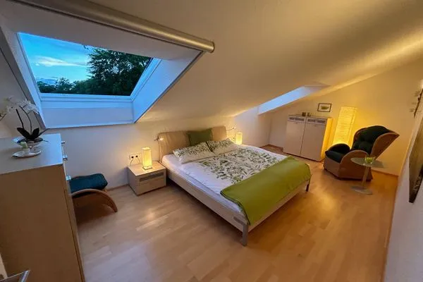 Schlafzimmer  Ferienhaus Spetzgart