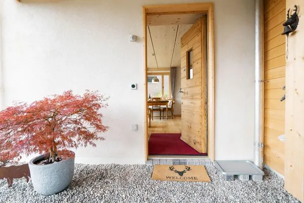 Hauptansicht  Apartment Strohballenhaus