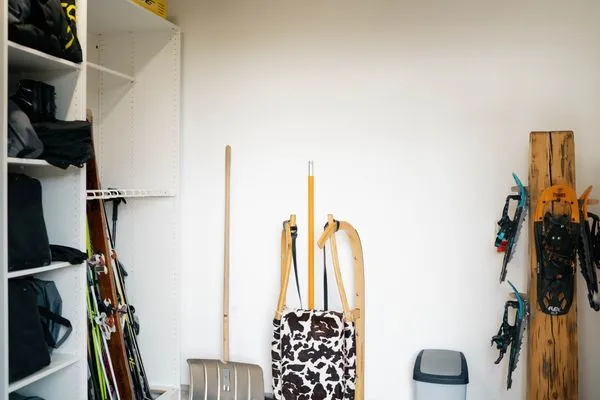 Dekoratives Detail  Apartment Strohballenhaus