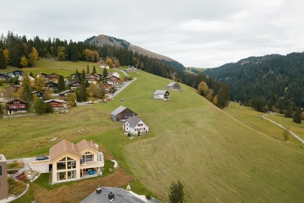 Vogelperspektive  Apartment Strohballenhaus