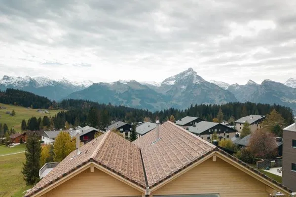 Berge  Apartment Strohballenhaus
