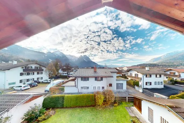 Garden view  Ferienwohnung Marie-Anne