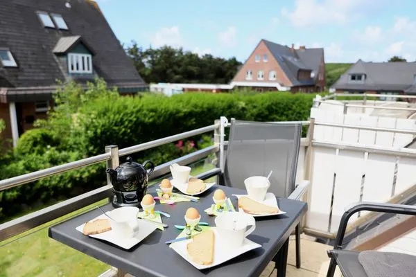 Balkon  Uthlandstr. Haus Carolina, Whg. 3