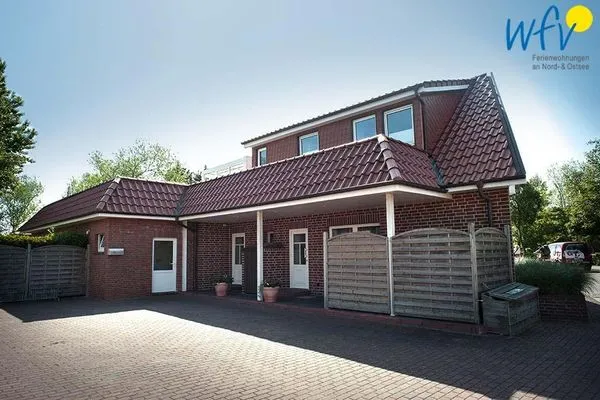 Hauptansicht Huus an de Tune Ferienwohnung Fidellapje