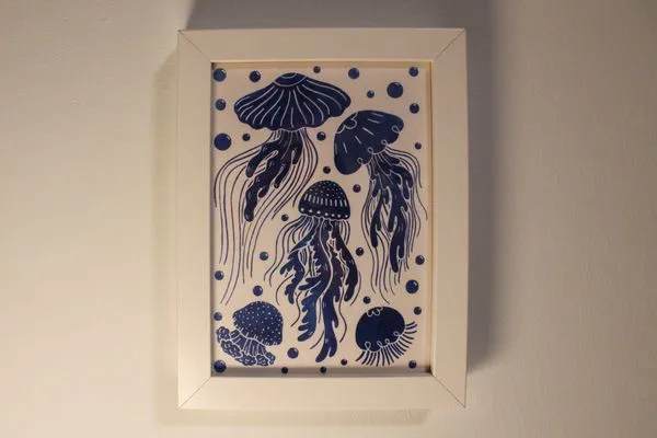 Dekoratives Detail  Hus op de Wurth Ferienwohnung seaside sixteen