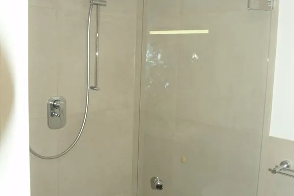 Badezimmer  Hus op de Wurth Ferienwohnung Deichblick