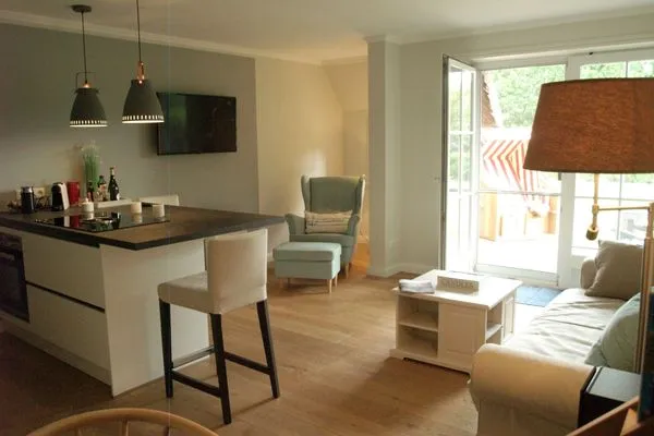 Küche / Küchenzeile  Hus op de Wurth Ferienwohnung Deichblick