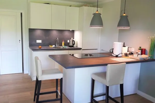 Küche / Küchenzeile  Hus op de Wurth Ferienwohnung Deichblick