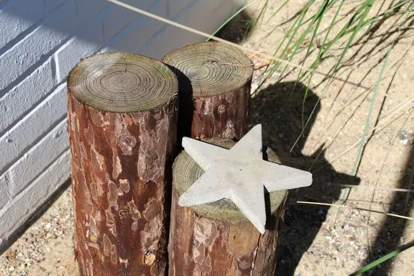 Dekoratives Detail  Deichstern