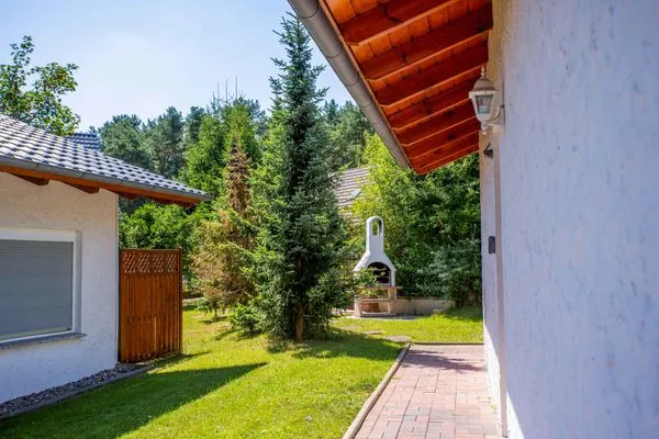 Ferienhaus MöwenNest Grill im Garten  MöwenNest