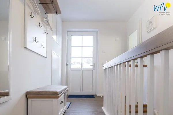 Flur Haus Flinthörnweg Ferienwohnung Flinthome