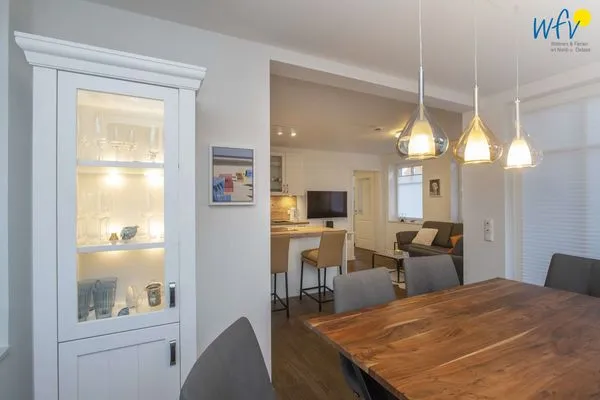 Essbereich Haus Flinthörnweg Ferienwohnung Flinthome