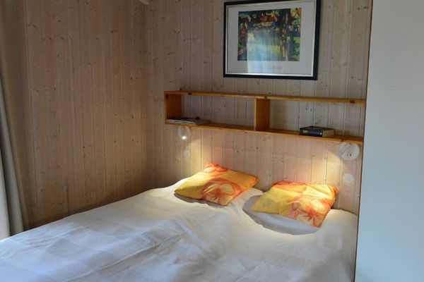  Ferienhaus Ausmina Otterndorf - Schlafzimmer mit Doppelbett