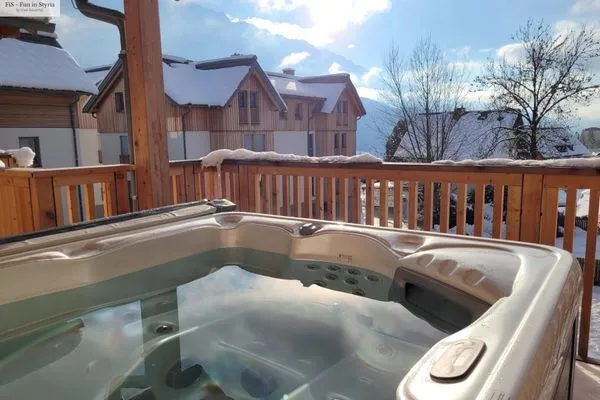 Whirlpool  Penthouse Apartment Bergkristall by FiS - Fun in Styria