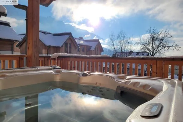 Whirlpool  Penthouse Apartment Bergkristall by FiS - Fun in Styria