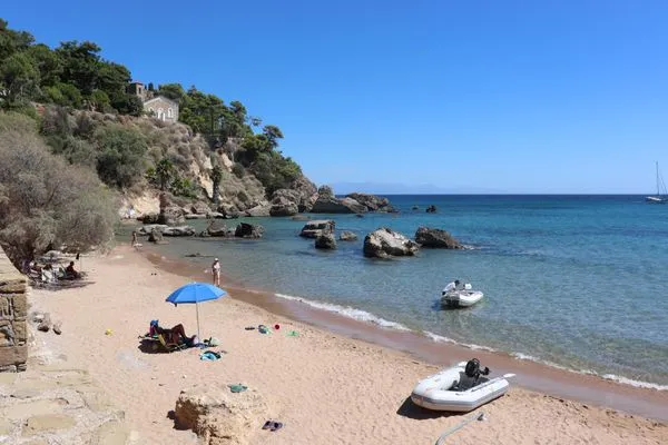 BZaga Strand bei Koroni