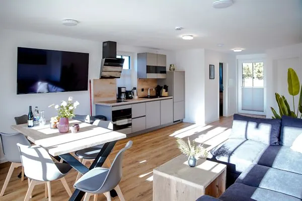 Wohnzimmer Smart Resorts Haus Smaragd Ferienwohnung 903