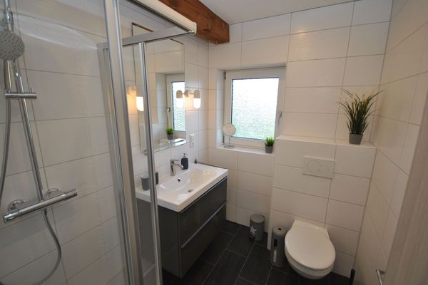  Ferienwohnung Kiebitz III Otterndorf - Badezimmer