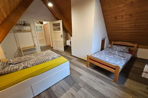 Schlafzimmer  Ferienwohnung "Amperschlucht"