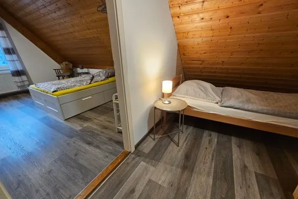 Schlafzimmer  Ferienwohnung "Amperschlucht"